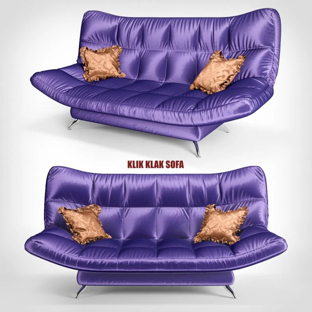 klik klak sofa1 3D Model .c4d .max .obj .3ds .fbx .stl .blend