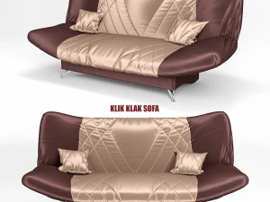 クリッククラックソファ2 3Dモデル