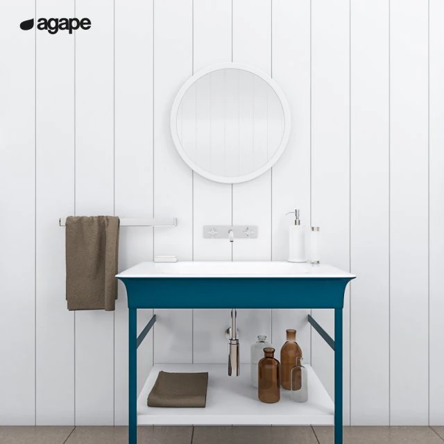 washbasin agape novecento xl 3D Model .c4d .max .obj .3ds .fbx .stl .blend 