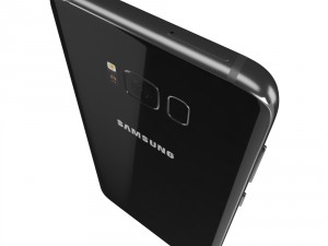 samsung galaxy s8 black model Model 3D