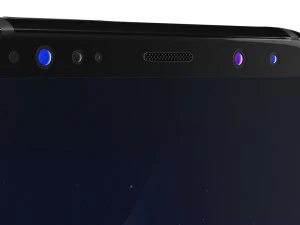 samsung galaxy s8 plus midnight black model 3D Model