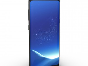 samsung galaxy s8 and s8 plus collection 3D 模型