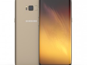 samsung galaxy s8 and s8 plus collection 3D 模型