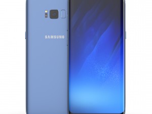 samsung galaxy s8 and s8 plus collection 3D 模型