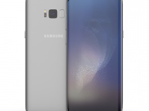 samsung galaxy s8 and s8 plus collection 3D 模型