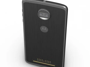moto z2 force black model 3D Model