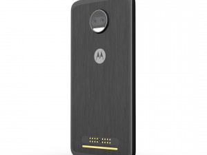 moto z2 force black model Modèle 3D