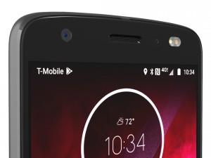 moto z2 force black model Modèle 3D