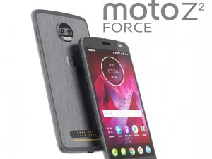 модель moto z2 force grey 3D Модель