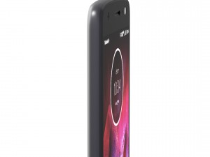 moto z2 force gray model Model 3D