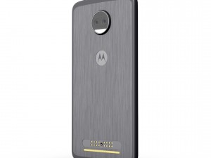 moto z2 force gray model Model 3D