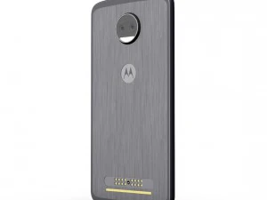 moto z2 force gray model 3D Model