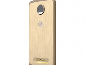 moto z2 force gold model 3D 模型