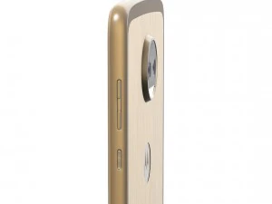 moto z2 force gold model 3D Model