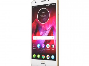 moto z2 force gold model 3D 模型