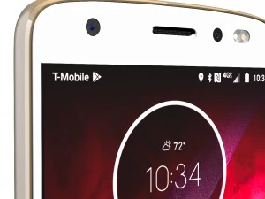 moto z2 force gold model 3D Model