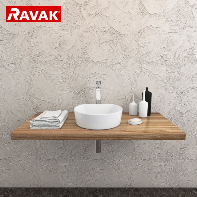washbasin ravak moon 1c 3D 模型 .c4d .max .obj .3ds .fbx .stl .blend 