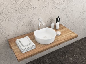 washbasin ravak moon 1c 3D 模型
