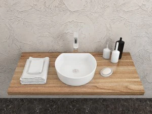 washbasin ravak moon 1c 3D Model
