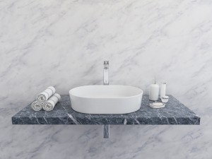 washbasin ravak moon 2 3D 모델