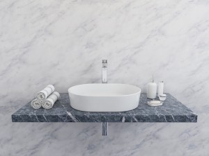 washbasin ravak moon 2 3D Model