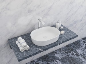 washbasin ravak moon 2 Modello 3D