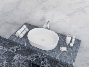 washbasin ravak moon 2 Modello 3D