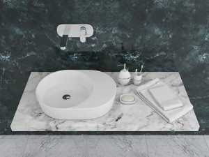 washbasin ravak moon 2s 3Dモデル