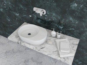 washbasin ravak moon 2s 3Dモデル