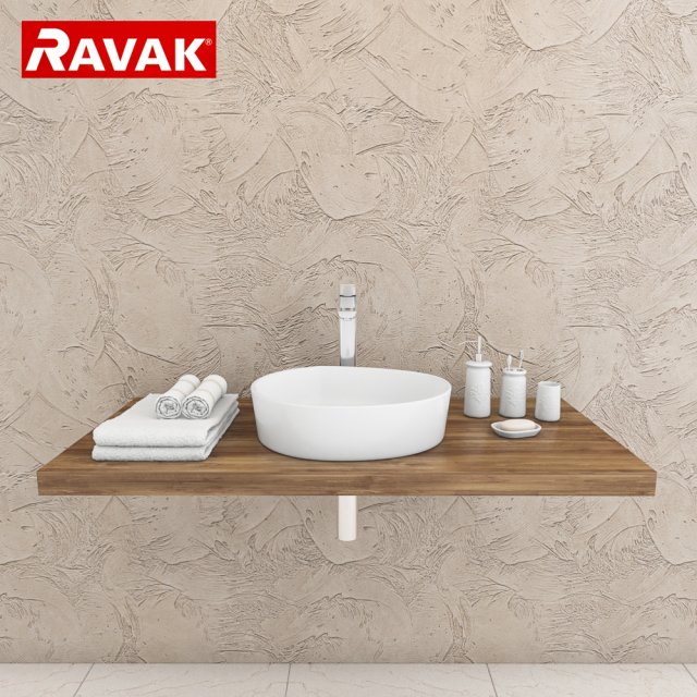 washbasin ravak moon 3 3D Model .c4d .max .obj .3ds .fbx .stl .blend 