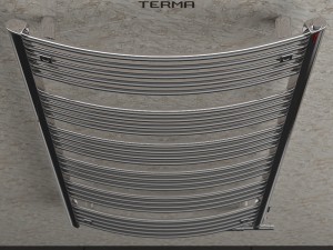 heated towel rail terma domi Model 3D