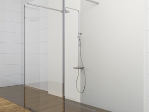 shower room ravak walk-in 3D Model