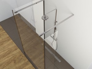 shower room ravak walk-in 3D Model