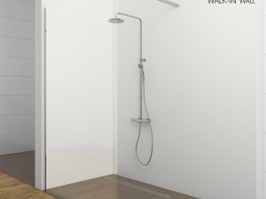 shower room ravak walk-in 3D Model