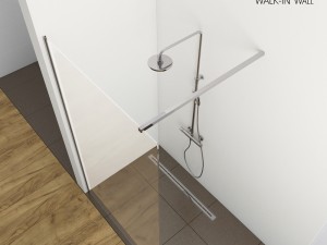 shower room ravak walk-in 3D Model