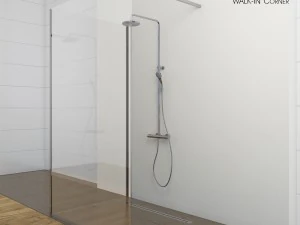 shower room ravak walk-in 3D Model