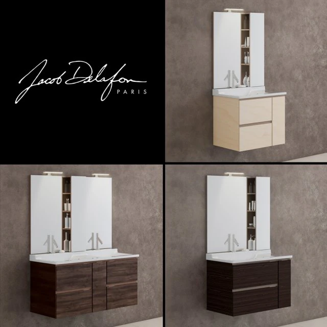 washbasin jacob delafon soprano 3D Model .c4d .max .obj .3ds .fbx .stl .blend 