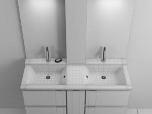 washbasin jacob delafon soprano 3D Model