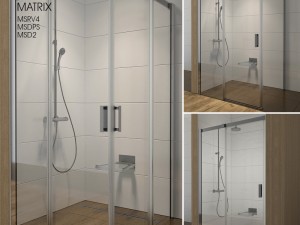 shower room ravak matrix 3Dモデル