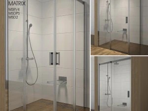 casa de banho ravak matriz Modelo 3D