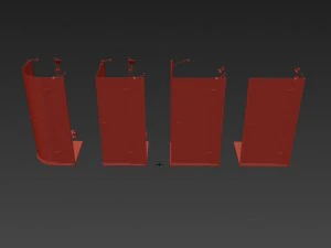 shower room ravak smartline 3D Model