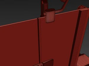 shower room ravak smartline 3D Model