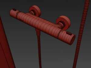 shower room ravak smartline 3D Model