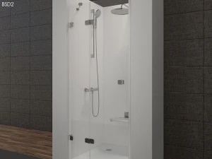 shower room ravak brilliant 3D Model
