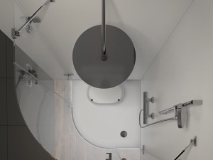 shower room ravak brilliant 3D Модель