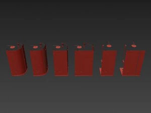 shower room ravak brilliant 3D Model