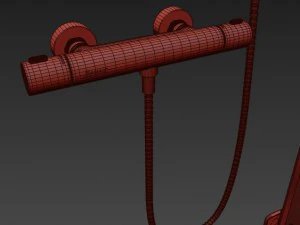 shower room ravak brilliant 3D Model