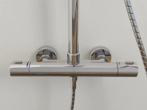 bathroom mixer set ravak 3D Model