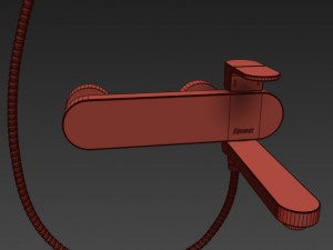 bathroom mixer set ravak 3D Model