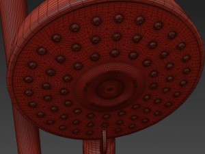 bathroom mixer set ravak 3D Model